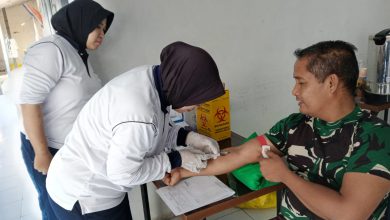 Photo of Cek Kondisi Kesehatan, Prajurit dan PNS Lanal Tegal Laksanakan Urikes Rutin Tahun 2023