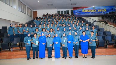 Photo of Kowal Kodiklatal Ikuti Pembekalan Ibu Catraratnanggadi Jalakanyasena