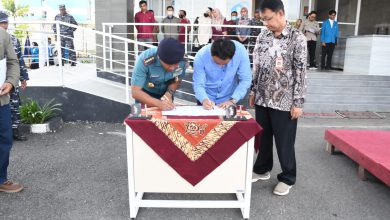 Photo of Danlanal Cilacap Buka Latihan Dasar Kedisiplinan Politeknik Negeri Cilacap