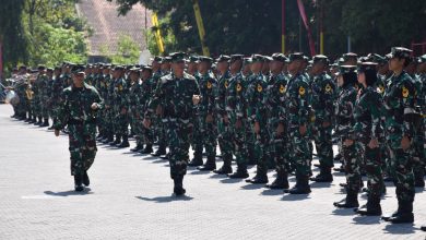 Photo of Ratusan Siswa Dikmaba TNI AL Angkatan XLIII/1 TA 2023 Lulus Diksargol Di Puslatdiksarmil