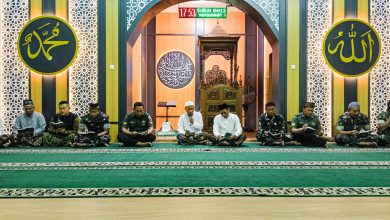 Photo of Jamaah Masjid Kodim Gresik Gelar Do’a Bersama, Mengharap Rahmat dan Maghfirah-Nya