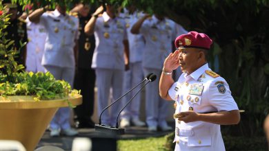 Photo of Bawa Misi Semangat HUT Ke-78 TNI, Dankodiklatal Ziarah Ke Makam Bung Karno