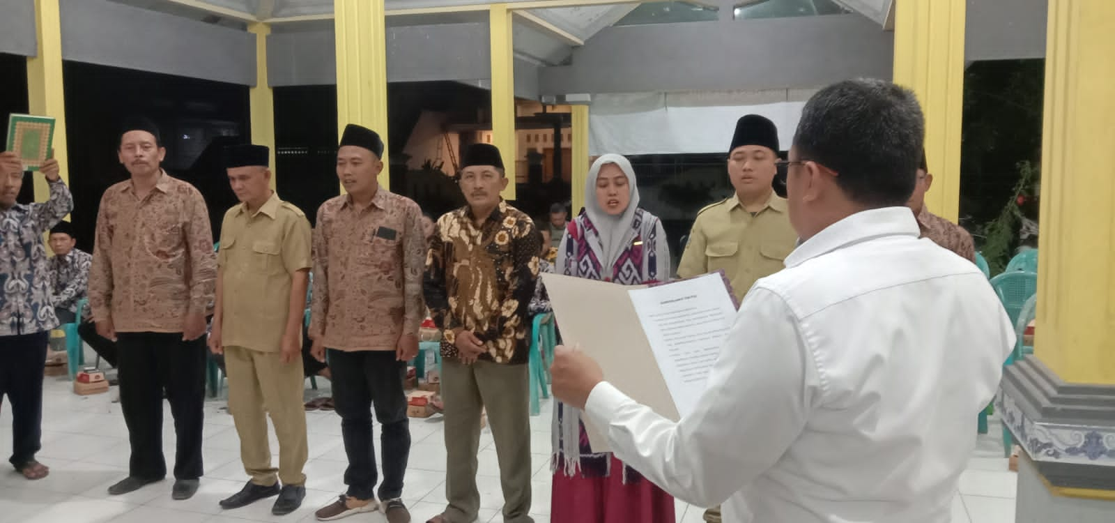 Pembentukan Dan Pengambilan Sumpah P3D Oleh Kades Pacuh ...