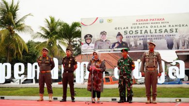 Photo of Kabupaten Lumajang Sambut Kedatangan Kirab Pataka Jer Basuki Mawa Beya