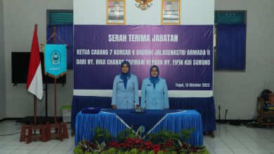 Photo of Ketua Korcab V DJA II Pimpin Sertijab Ketua Cabang 7