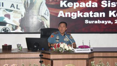 Photo of 217 Siswa Diktukpa TNI AL Angkatan 53 Terima Pembekalan Corps Chief