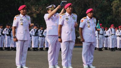 Photo of Naik Bintang Tiga, Mayjen TNI Marinir Nur Alamsyah Jabat Komandan Kodiklatal