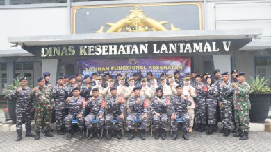 Photo of Diskes Lantamal V Laksanakan Latihan Fungsional Kesehatan (Latfungkes) III TA 2023