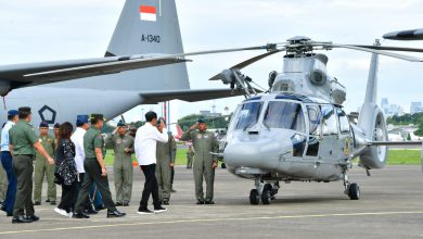Photo of Komandan Puspenerbal Hadiri Penyerahan Helikopter Panther AS 565 MBE Hasil Refurbishment kepada TNI AL