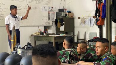 Photo of 49 Siswa Dikmata Angkatan 43/1 Pusdiklek Kodiklatal Pelajari Amodak