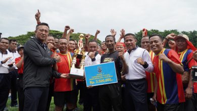 Photo of Pusdikif Kodikmar Kodiklatal Jadi Jawara Turnamen Futsal Dankodiklatal Cup 2024
