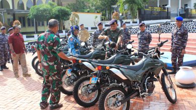 Photo of Enam Unit Kendaraan Dinas Perkuat Kinerja Prajurit Lanal Batuporon