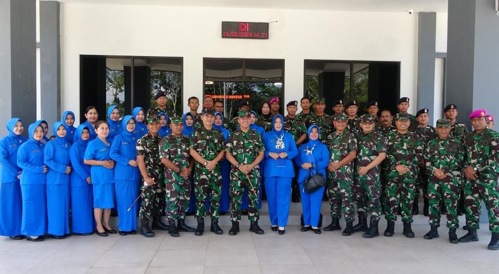 Pastikan Sarana Pendidikan Memadai Dankodiklatal Tinjau Satdik