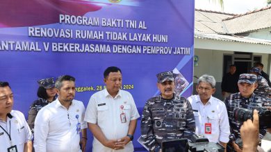 Photo of Wadan Lantamal V Resmikan 250 Rumah Tingal Layak Huni (Rutilahu) Karya Bakti TNI AL Kerjasama Pemprov Jatim