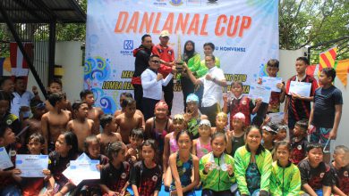 Photo of Atlet Renang Usia Dini Meriahkan Lomba Renang Danlanal Cup TH 2024