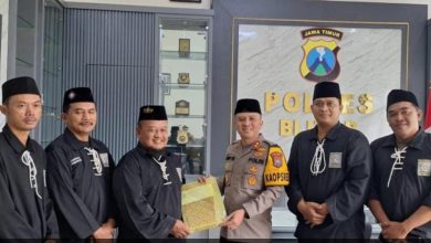 Photo of Audensi Dengan Kapolres Blitar, PSHT Cabang Blitar Minta Atlit Diakomodir di Kejuaraan Tingkat Regional