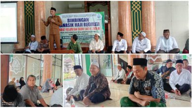 Photo of Bimbingan Manasik Haji Reguler Tingkat Kecamatan Tahun 1445 H/ 2024 Oleh KUA Balongpanggang di Masjid Al Falah