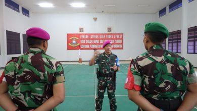 Photo of Bekali Calon Danyon Ilmu Tempur, Dankodikmar Buka Lattek Olah Yudha Diklapa Kopur