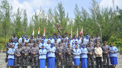 Photo of Kenang Tonggak Sejarah Pendidikan Angkatan Laut, Dankodiklatal Bersama Pimpinan Lemdik TNI AL Napak Tilas di Kota Tegal