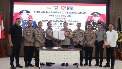 Photo of Polres Gresik Sinergi dalam Pengamanan di Rumah Tahanan Negara Kelas IIB Gresik