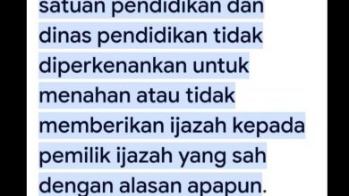 Photo of Monggo Yang Merasa Punya Ijazah Masih Tertahan Di Sekolah Bisa Diambil Di Sekolahan Yang Bersangkutan