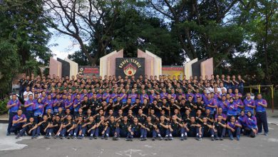 Photo of Jalin Kebersamaan Antap dan Siswa, Pusdiktek Kodiklatal Gelar Olah Raga Bersama