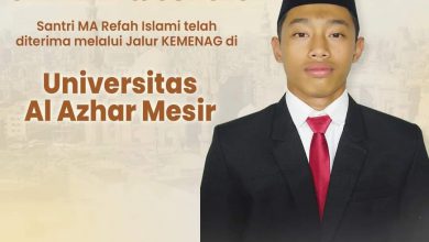 Photo of Raja’ Kamil Alumni Pertama MA Pesantren Refah Islami Diterima di Universitas Al Azhar Kairo Mesir Jalur Kemenag RI