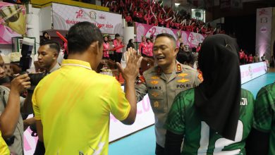 Photo of Piala Bhayangkari 2024, Tim Jatim Raih Kemenangan Perdana di GOR Tridharma Gresik