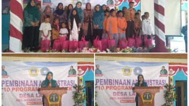 Photo of Pembinaan Administrasi 10 Program PKK Desa Lampah Oleh Tim Penggerak PKK Kabupaten Gresik