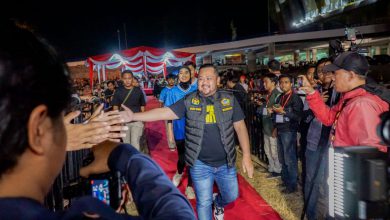 Photo of Soft Opening  Gelora  Joko Samudro  Sport  Center Pasca  Revitalisasi, Gus Yani Ajak Masyarakat  Manfaatkan  Fasilitas Yang Ada