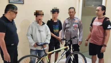 Photo of Dua Pemuda BulurejoTerduga Pencuri Sepeda Angin Di Tangkap Polisi