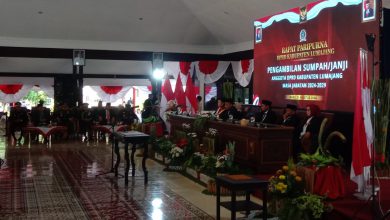 Photo of Pengambilan Sumpah/Janji Anggota DPRD Kabupaten Lumajang Masa Jabatan 2024-2029