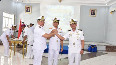 Photo of Letkol Laut (S) Yudodi Ananta Wiguna Jabat Danpusdikintelmar