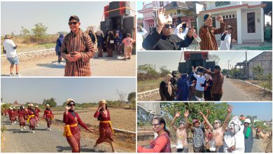 Photo of Antusias warga Ikuti Karnaval Perdana Dusun Gerabakan, Desa Dohoagung