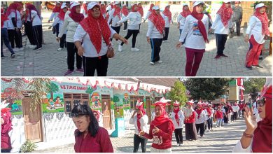 Photo of Ratusan Pasukan Merah Putih Dusun Juwet – Dusun Tempuran Ramaikan Jalan Sehat