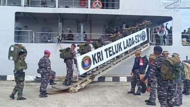 Photo of Asah Mental dan Keterampilan, Siswa Dikmata Angkatan XLIV Satdik-3 Kodiklatal Ikut Glagaspur Tingkat III/L3 Satfib Koarmada III