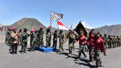 Photo of Limed Siswa Dikko Marinir Angkatan 174 Siap Libas Gunung Bromo Dengan Semangat Membara