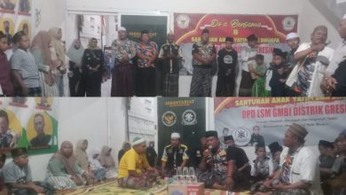 Photo of DPD LSM GMBI Gresik, Santuni Anak yatim Dan Dhuafa Sekaligus Sambut Maulid Nabi Muhammad SAW