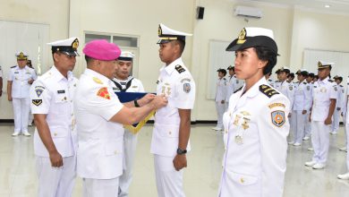 Photo of Menuju Pusdik, 108 Perwira Siswa Dikmapa PK TNI AL Angkatan 31 Lanjutkan Diksargolan