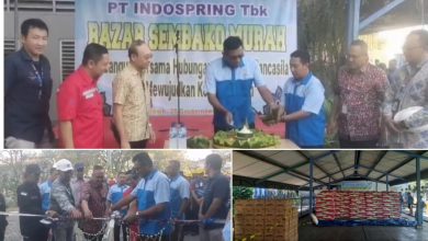 Photo of Ketua PUK SP LEM SPSI PT Indospring Tbk Suhadak S, S.H. Gelar Bazar Sembako Murah Buat Anggota