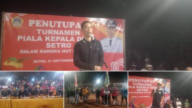 Photo of Final Dan Penutupan Turnamen Bola Voli Piala Kepala Desa Setro, Perayaan HUT RI Ke-79