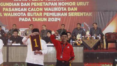 Photo of Bambang-Bayu Raih Nomor Urut 1, Optimis Wujudkan Perubahan Untuk Kota Blitar