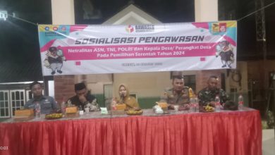 Photo of Panwascam Menganti Gelar Sosialisasi Pengawasan Netralitas ASN, TNI/POLRI, Kades Dan Perangkat Desa