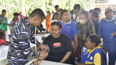 Photo of Satdik – 3 Kodiklatal Gelar Bakti Sosial dan Kesehatan Jelang HUT TNI Ke 79