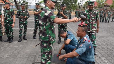 Photo of Kenaikan Pangkat Jadi Motivasi Bagi 38 Personel Denmako Kodiklatal