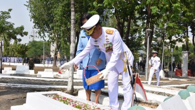 Photo of Hormati Jasa Para Pahlawan, Petinggi Kodiklatal Hadiri Ziarah Nasional HUT ke-79 TNI,