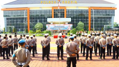 Photo of Kapolres Gresik Pimpin Apel Gelar Pasukan Operasi Zebra Semeru 2024