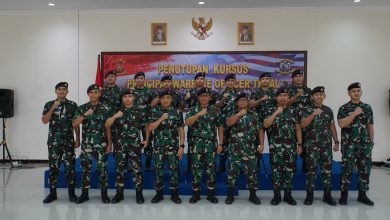 Photo of Perkuat Kemampuan Peperangan Laut, 13 Perwira TNI AL Lulus Kursus Principal Warfare Officer