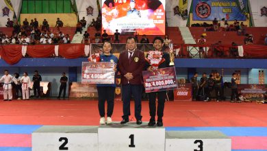 Photo of Dojo Hiu Sakti Kodiklatal Raih Prestasi Open Tournament Karate Piala Panglima TNI 2024