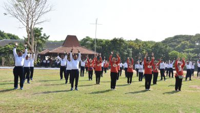 Photo of Jaga Kebugaran Tubuh, Dankodiklatal Ajak Berolahraga PJU dan Pengurus Jalasenastri